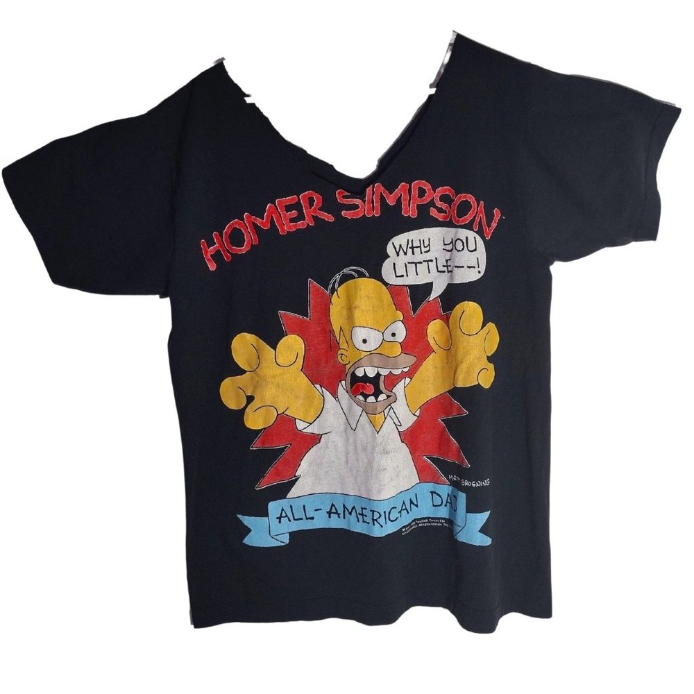 Vintage 90's Homer Simpson Shirt Size XL